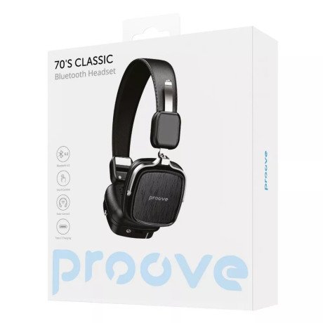 Беспроводные наушники Proove 70 Classic Black  Фото №6