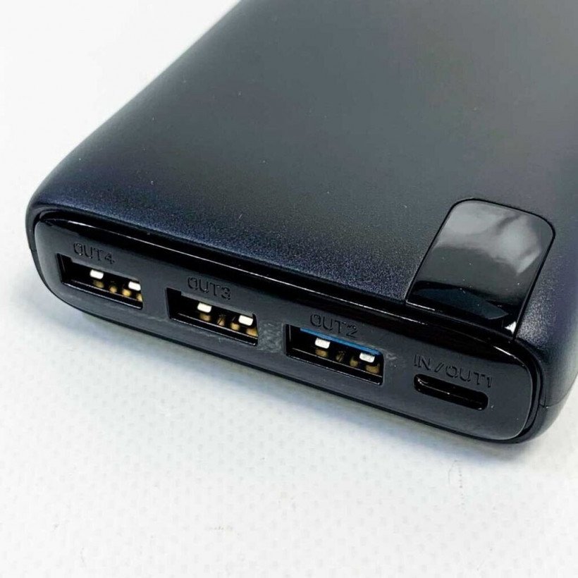 Внешний аккумулятор (павербанк) ADDTOP 26800mAh Power Bank 22.5W Black  Фото №0