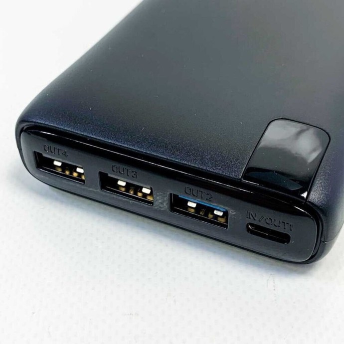Зовнішній акумулятор (павербанк) ADDTOP 26800mAh Power Bank 22.5W Black  Фото №0