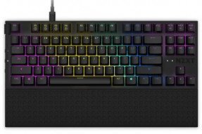 Клавиатура NZXT TKL Gateron Red Switches UK EN Layout Black (KB-1TKUS-BR)