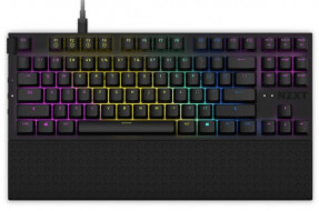 Клавіатура NZXT TKL Gateron Red Switches UK EN Layout Black (KB-1TKUS-BR)