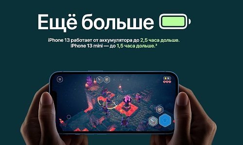 Смартфон Apple iPhone 13 128GB Midnight (MLPF3) (Open Box)  Фото №12