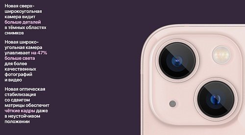 Смартфон Apple iPhone 13 128GB Midnight (MLPF3) (Open Box)  Фото №7