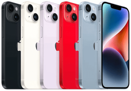 Смартфон Apple iPhone 14 256GB eSIM Product Red (MPWF3)  Фото №5