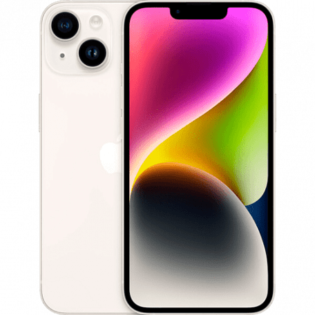 Смартфон Apple iPhone 14 Plus 128GB eSIM Starlight (MQ3T3)