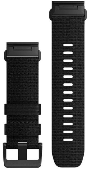 Ремінець Garmin QuickFit 26 Watch Bands Tactical Black Nylon (010-13010-00)  Фото №0