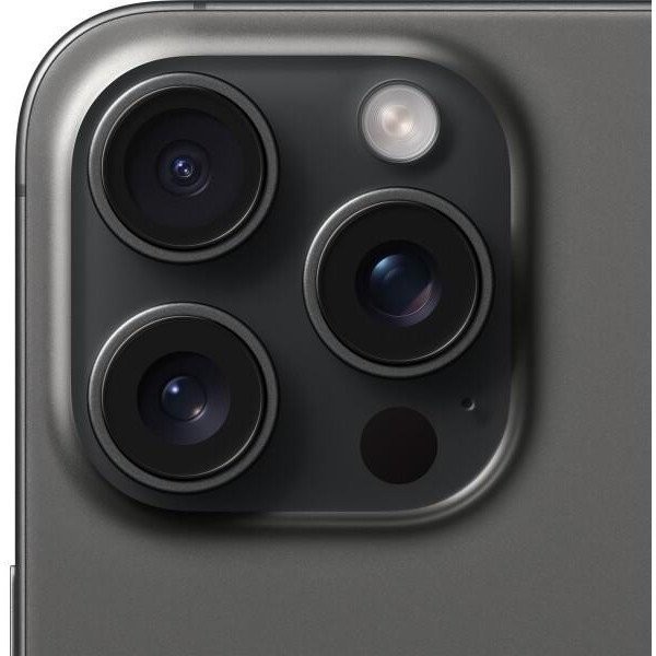 Смартфон Apple iPhone 15 Pro Max 256GB Dual SIM Black Titanium (MU2N3)  Фото №3