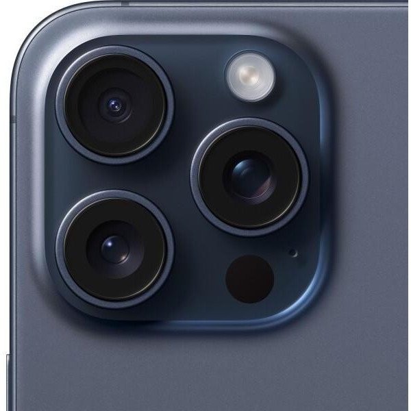 Смартфон Apple iPhone 15 Pro Max 256GB Dual SIM Blue Titanium (MU2R3)  Фото №3
