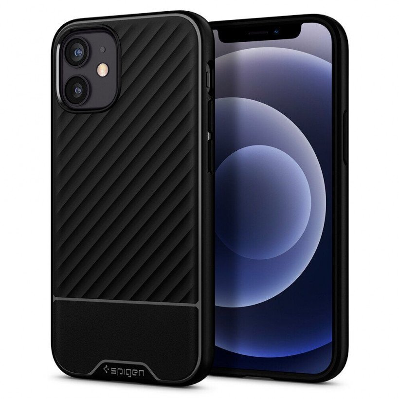 Чохол для смартфона Spigen iPhone 12 mini Core Armor Matte Black (ACS01537)