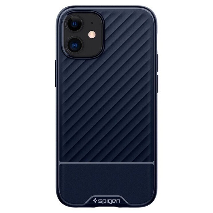 Чохол для смартфона Spigen iPhone 12 mini Core Armor Navy Blue (ACS01538)  Фото №0
