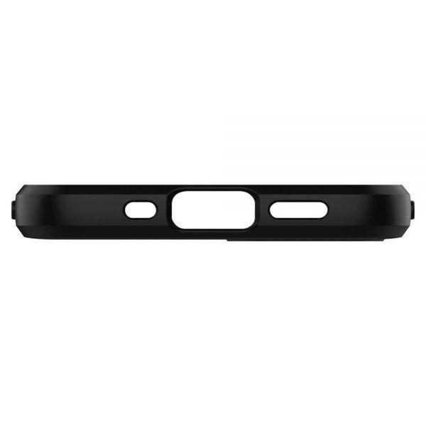 Чохол для смартфона Spigen iPhone 12 mini Rugged Armor Matte Black (ACS01743)  Фото №6