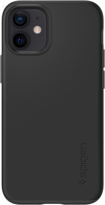 Чохол для смартфона Spigen для iPhone 12 Mini Thin Fit Black