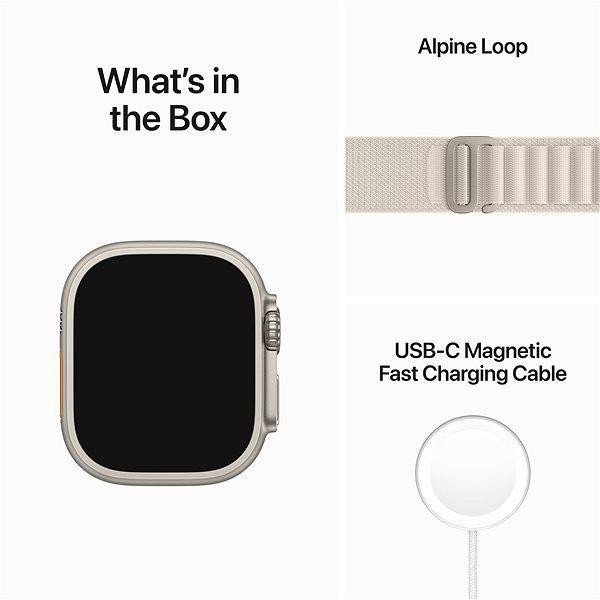 Смарт-часы Apple Watch Ultra GPS + Cellular 49mm Titanium Case with годинник Apple Watch Ultra GPS + Cellular 49mm Titanium Case with Midnight Ocean B  Фото №2