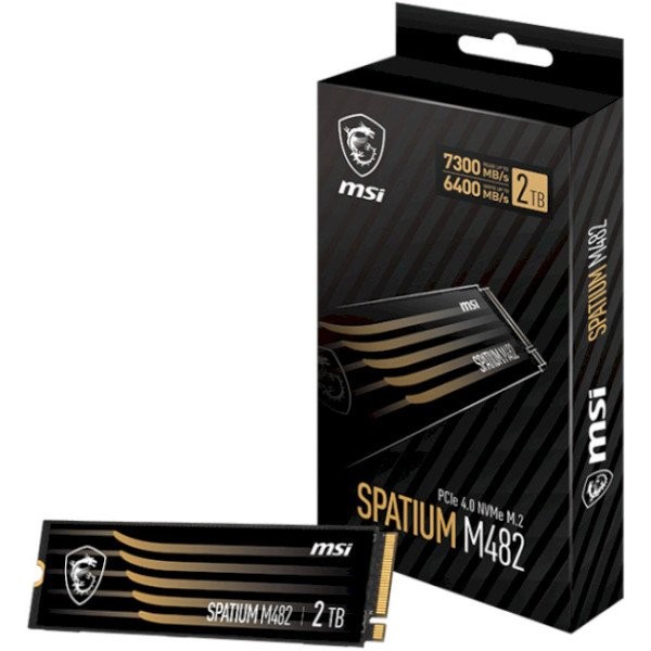 SSD накопитель MSI Spatium M482 2TB (S78-440Q730-P83)  Фото №0