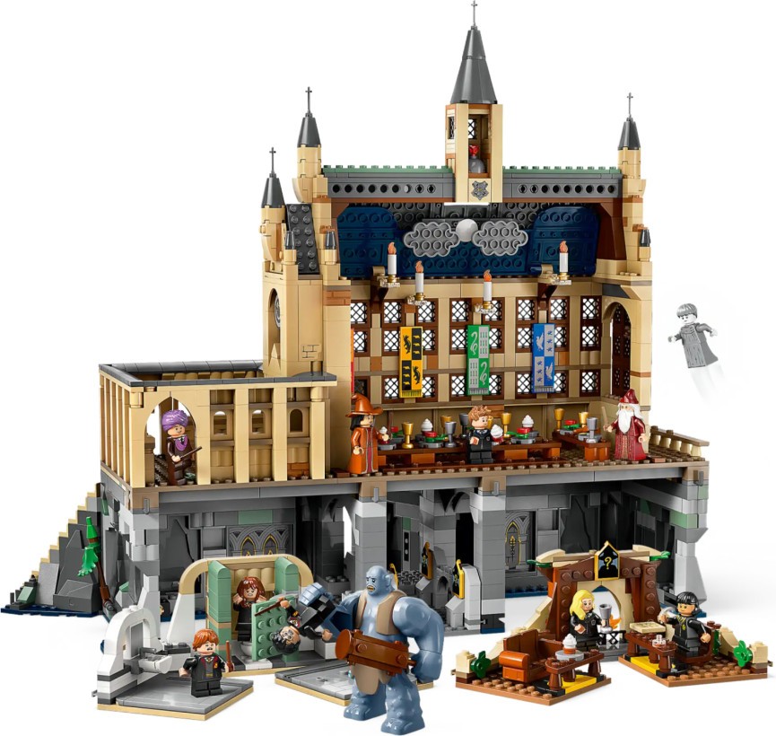Блоковий конструктор LEGO Замок Гоґвортс: Великий зал (76435)