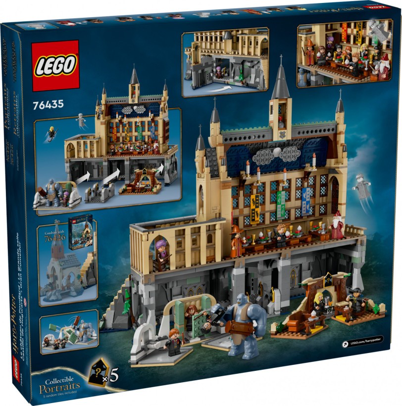 Блоковий конструктор LEGO Замок Гоґвортс: Великий зал (76435)  Фото №0
