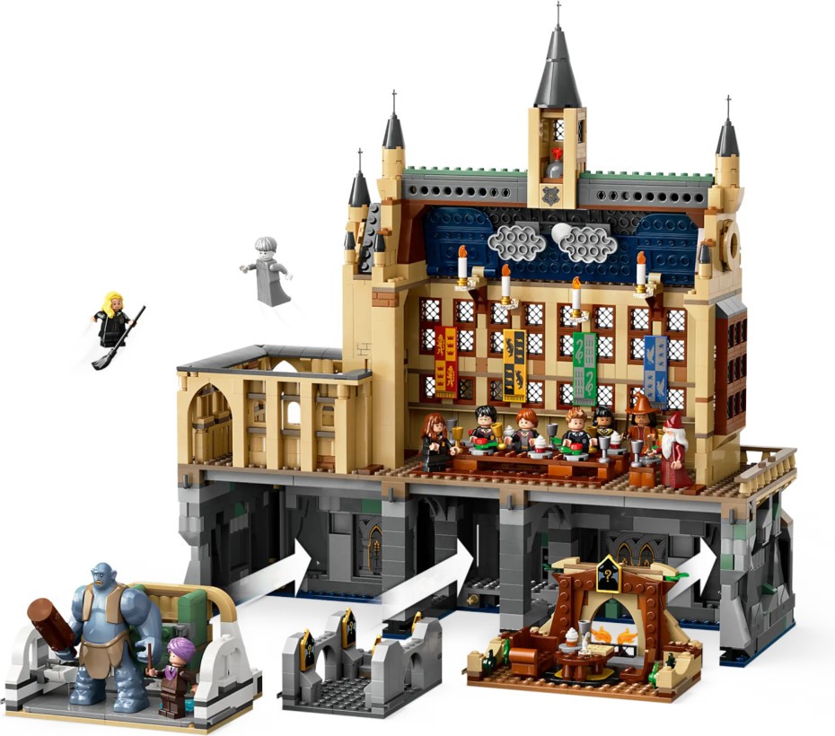 Блоковий конструктор LEGO Замок Гоґвортс: Великий зал (76435)  Фото №1
