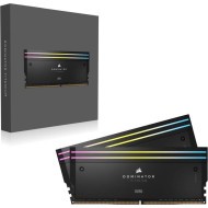 Комплект оперативной памяти Corsair DOMINATOR TITANIUM RGB 64 ГБ (2x32 ГБ) DDR5 DRAM 6600 МТ/с CL32 Intel XMP Комплект оперативной памяти Corsair DOMINATOR TITANIUM RGB 64 ГБ (2x32 ГБ) DDR5 DRAM 6600 МТ/с CL32 Intel XMP