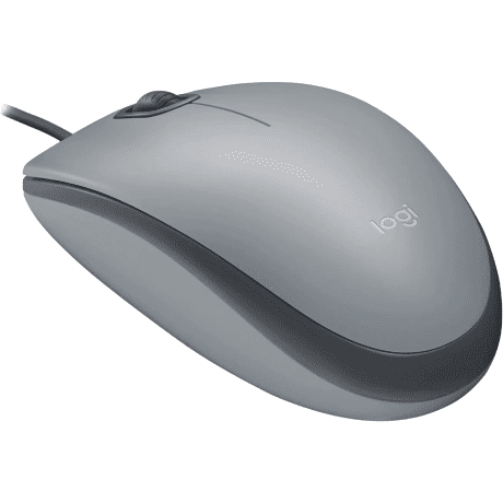 Мышь Logitech M110 Silent Mid Gray (910-005490 910-006760)  Фото №1