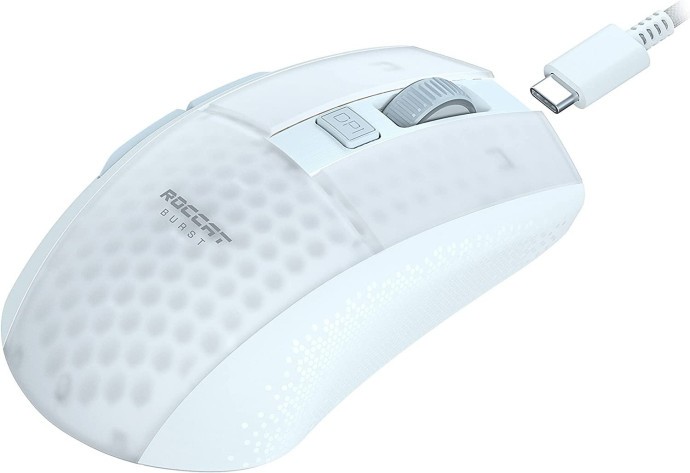 Миша ROCCAT Burst Pro Air White (ROC-11-435)  Фото №1