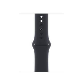 Смарт-годинник Apple Watch Series 8 GPS + Cellular 41mm Graphite S. Steel Case w. Midnight S. Band (MNJJ3/MNVH3)  Фото №1