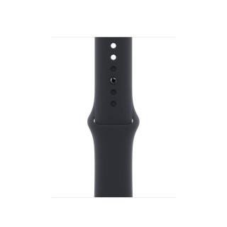 Смарт-годинник Apple Watch Series 8 GPS + Cellular 41mm Graphite S. Steel Case w. Midnight S. Band (MNJJ3/MNVH3)  Фото №1