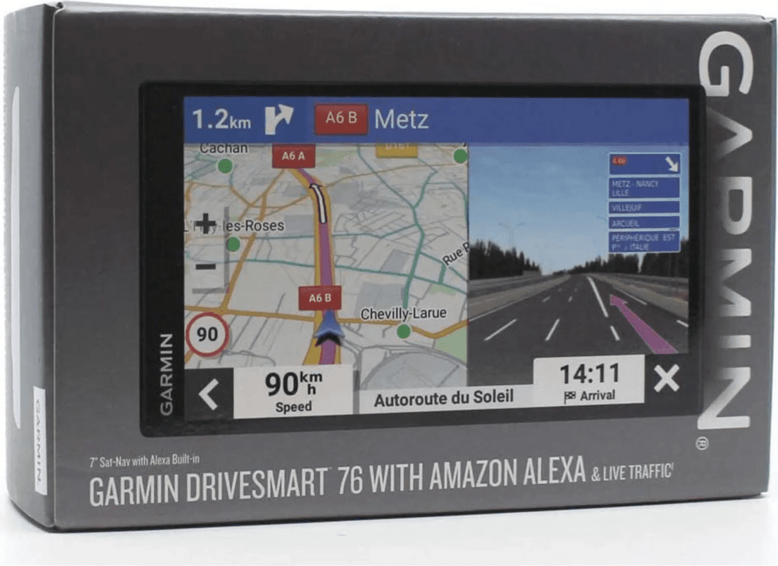 GPS-навигатор автомобильный Garmin DriveSmart 76 MT-S EU with Amazon Alexa (010-02470-12)  Фото №3