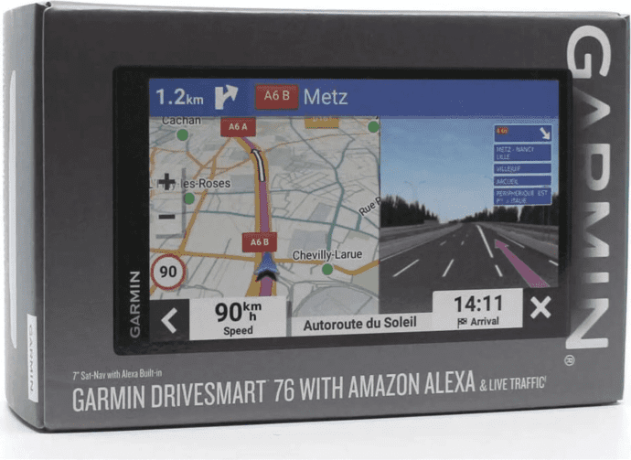 GPS-навігатор автомобільний Garmin DriveSmart 76 MT-S EU with Amazon Alexa (010-02470-12)  Фото №3
