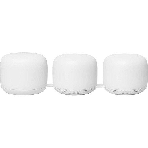 Бездротовий маршрутизатор (роутер) Google Nest Wifi Router and Two Point Snow (GA00823-US)