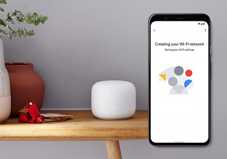 Бездротовий маршрутизатор (роутер) Google Nest Wifi Router and Two Point Snow (GA00823-US)  Фото №12
