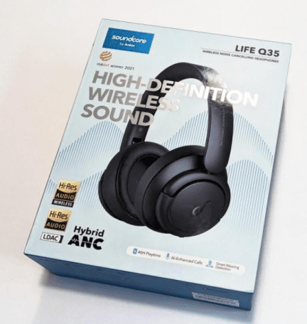 Навушники з мікрофоном Anker Soundcore Life Q35 Black (A3027012)  Фото №0