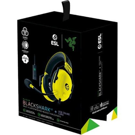 Наушники с микрофоном Razer BlackShark V2 ESL Edition (RZ04-03230500-R3M1)  Фото №2