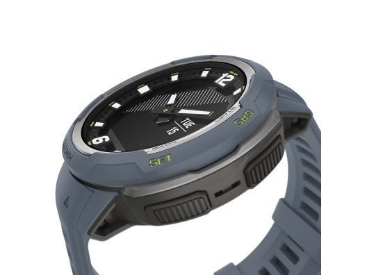 Смарт-годинник Garmin Instinct Crossover - Standard Edition Blue Granite (010-02730-14/04)  Фото №1