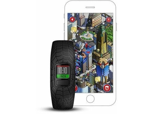 Фітнес-браслет Garmin Vivofit Jr 2 Spiderman Black (010-01909-67/17)  Фото №2