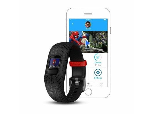 Фітнес-браслет Garmin Vivofit Jr 2 Spiderman Black (010-01909-67/17)  Фото №4