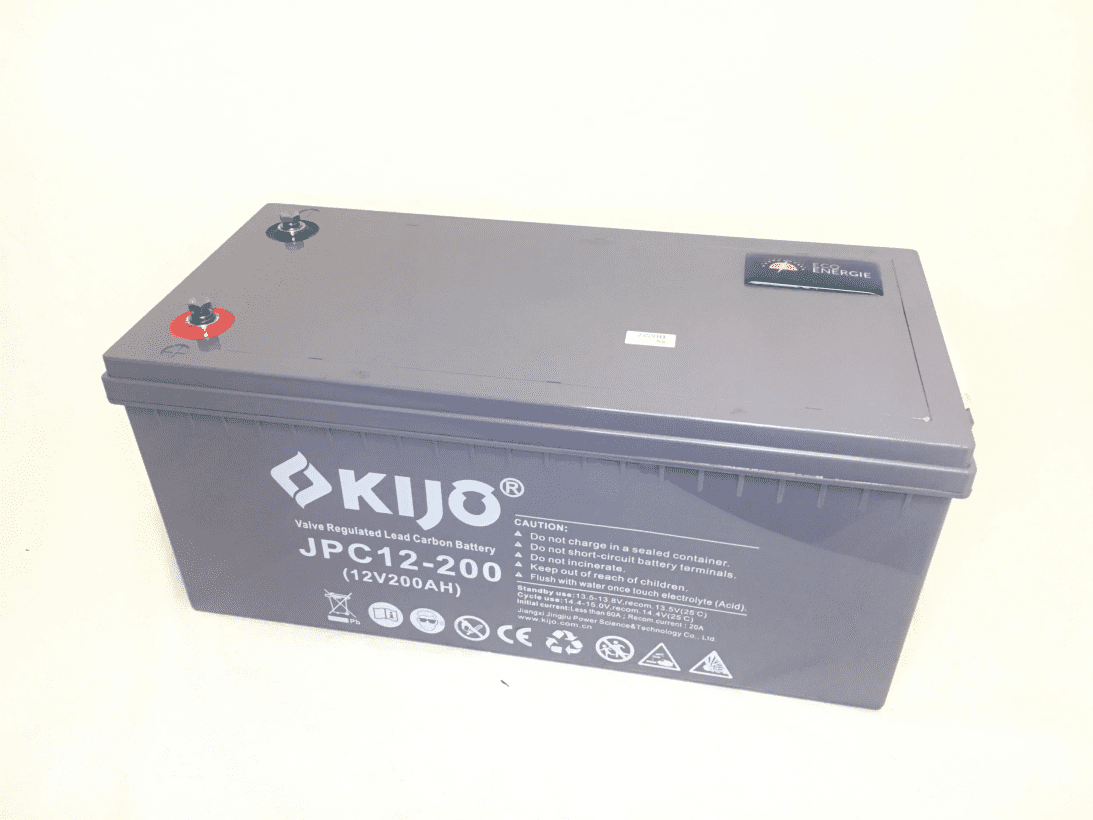 Акумуляторна батарея Kijo JPC 12 V 200 Ah Carbon 200 А·год 12 В