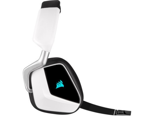 Наушники с микрофоном Corsair Void RGB Elite Wireless White (CA-9011202)  Фото №2