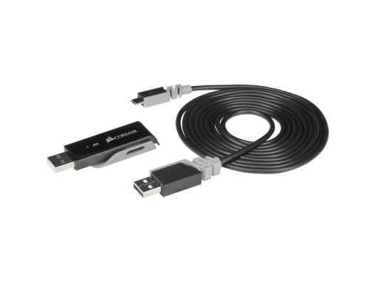 Наушники с микрофоном Corsair Void RGB Elite Wireless White (CA-9011202)  Фото №5