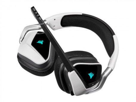 Навушники з мікрофоном Corsair Void RGB Elite Wireless White (CA-9011202)  Фото №3