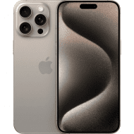 Смартфон Apple iPhone 15 Pro 256GB Dual SIM Natural Titanium (MTQA3)