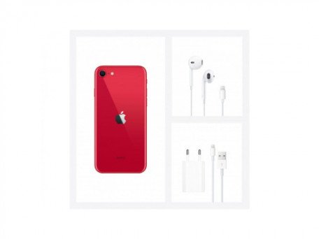 Смартфон Apple iPhone SE 2020 64GB Product Red (MX9U2/MX9Q2)  Фото №3