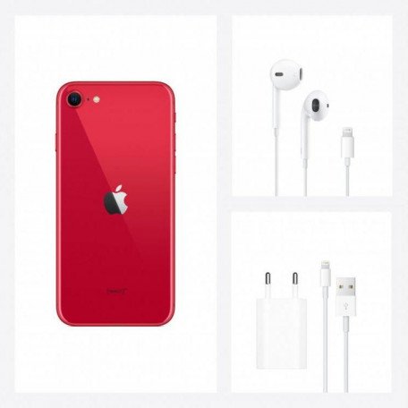 Смартфон Apple iPhone SE 2020 128GB Product Red (MXD22/MXCY2)  Фото №3