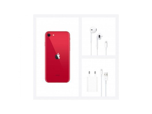 Смартфон Apple iPhone SE 2020 256GB Product Red (MXVV2/MXVR2)  Фото №3