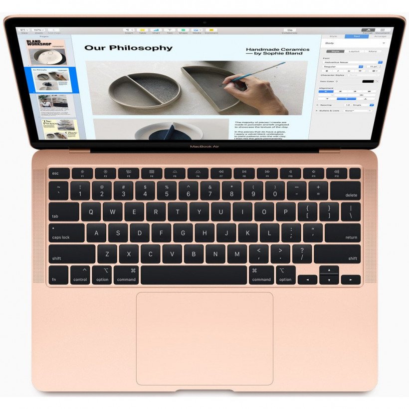 Ноутбук Apple MacBook Air 13&quot; Gold 2020 (Z0YL000R0 MWT92)  Фото №0