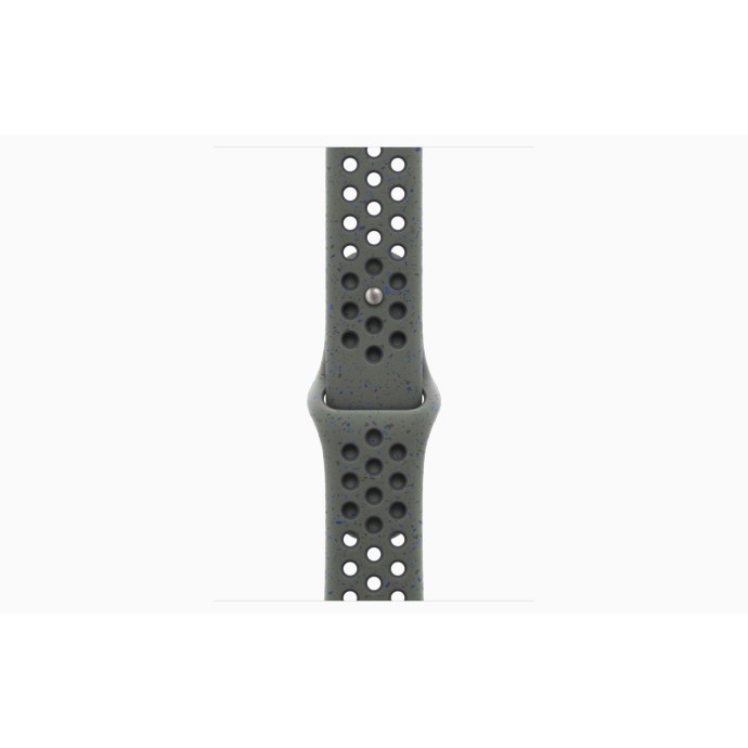 Смарт-часы Apple Watch SE 2 GPS 44mm годинник Apple Watch SE 2 GPS 44mm 44mm Midnight Alu. Case w. Cargo Khaki Nike S. Band - S/M (MRTX3+MUVC3)  Фото №1
