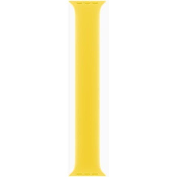 Смарт-годинник Apple Watch SE 2 GPS 44mm 44mm Silver Aluminum Case with Canary Yellow Solo Loop (MNLD3+MQW33)  Фото №1