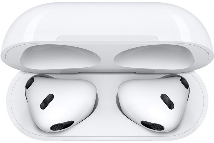 Наушники TWS Apple AirPods 3rd generation with Lightning Charging Case (MPNY3) (no Box)  Фото №5