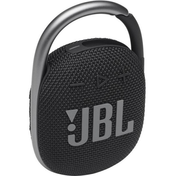 Портативные колонки JBL Clip 4 і колонки JBL Clip 4 Black (JBLCLIP4BLK)  Фото №0