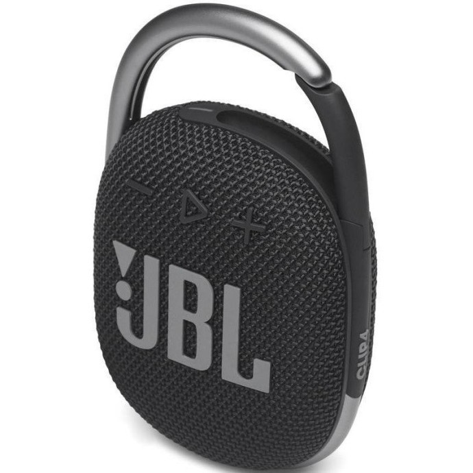 Портативные колонки JBL Clip 4 і колонки JBL Clip 4 Black (JBLCLIP4BLK)  Фото №1