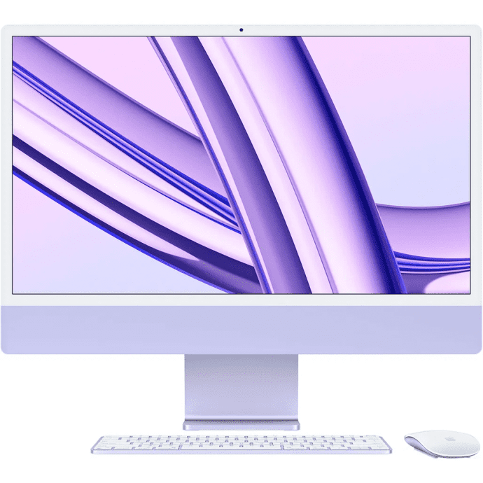 Моноблок Apple iMac 24 M3 Purple (Z19Q0001G)  Фото №3